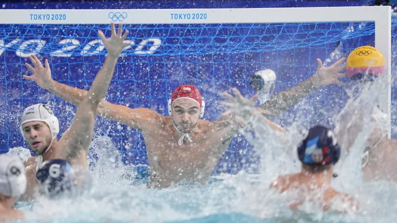 Záznam finále vodních pólistů Řecko - Srbsko