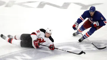 Utkání NY Rangers - New Jersey