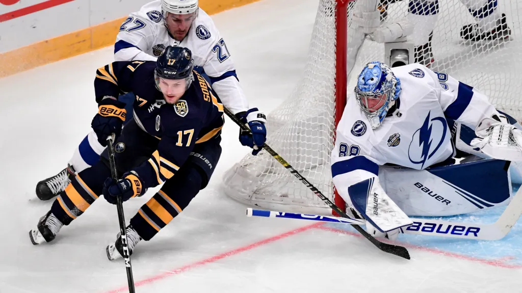 Vladimír Sobotka v utkání s Tampou