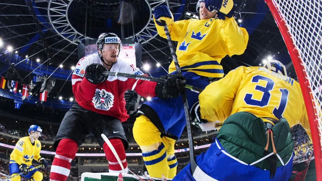 Utkání Rakousko - Švédsko
