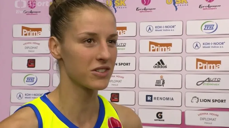 USK těsně padlo s Jekatěrinburgem. Chtělo to o něco lepší den, řekla Elhotová