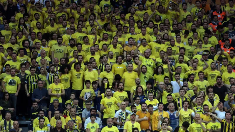 Fanoušci Fenerbahce Istanbul