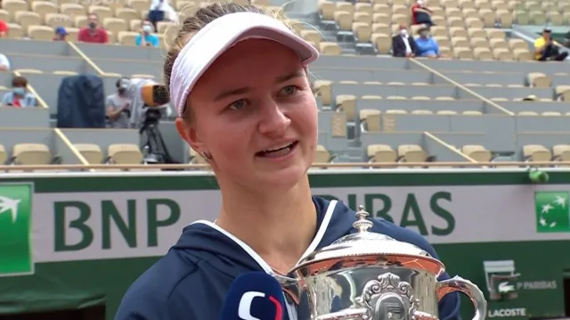 Krejčíková: Budu makat dál, abych přivezla fanouškům další trofej