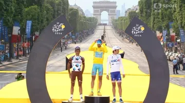 Slavnostní ceremoniál po skončení Tour