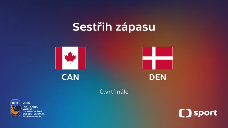 Sestřih utkání Kanada – Dánsko