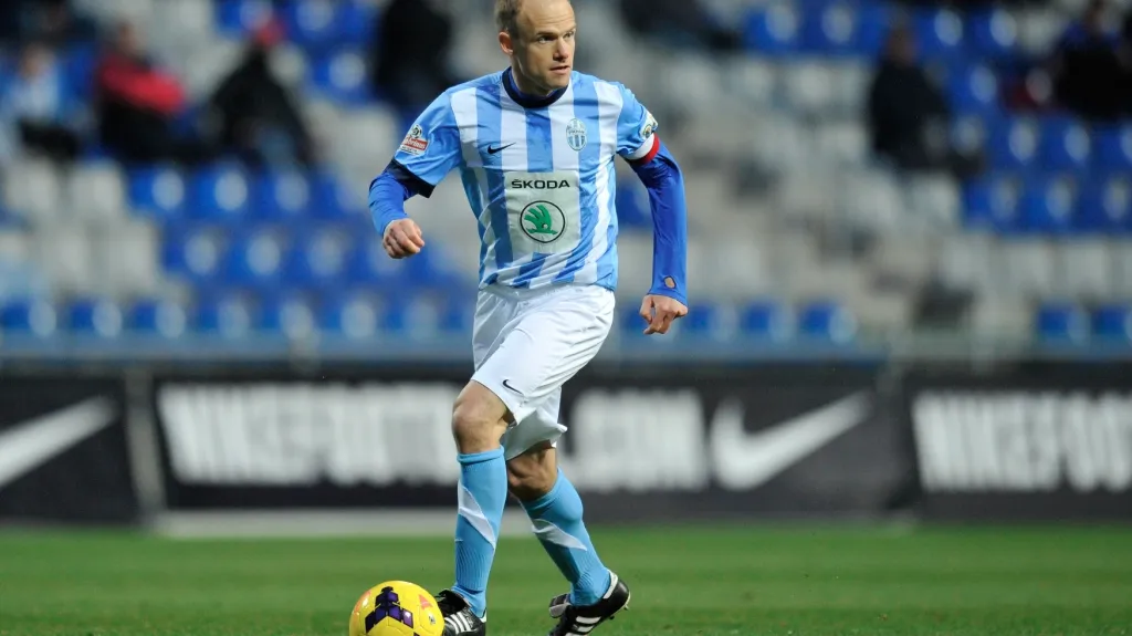 David Jarolím v dresu Mladé Boleslavi