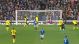 Gól v utkání Rangers – Sparta: Cantwell – 2:0 (20. min.)