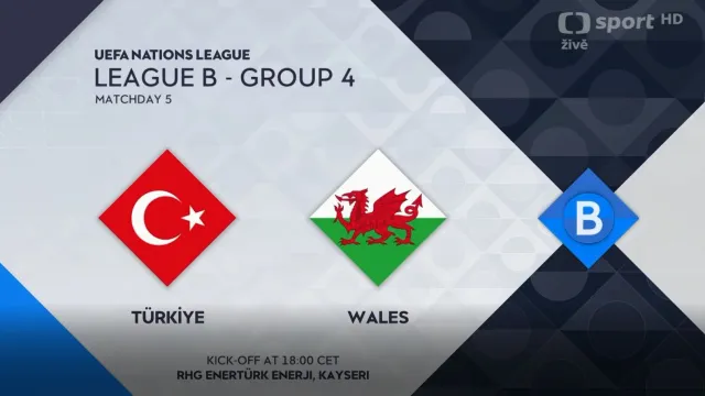 Sestřih utkání Turecko – Wales