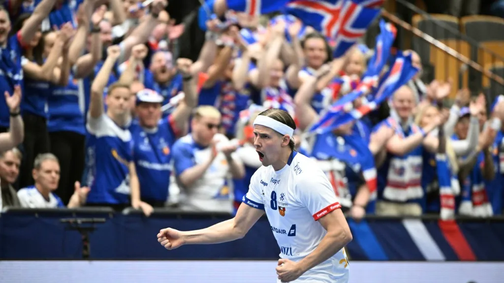 Islandský házenkář Bjarki Már Elísson