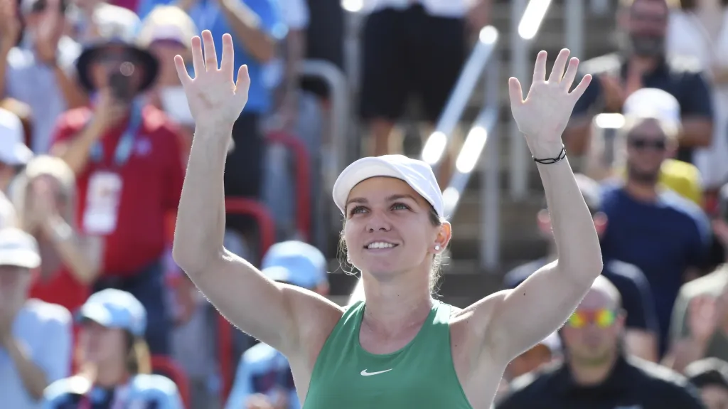 Vítězná Rumunka Halepová