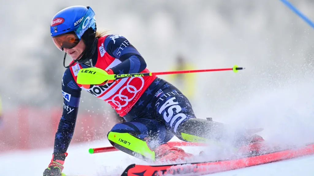 Mikaela Shiffrinová ve Špindlerově Mlýně