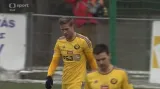 Baník Ostrava - Jihlava: Tlustý (vl.) - 2:0 (30. min.)