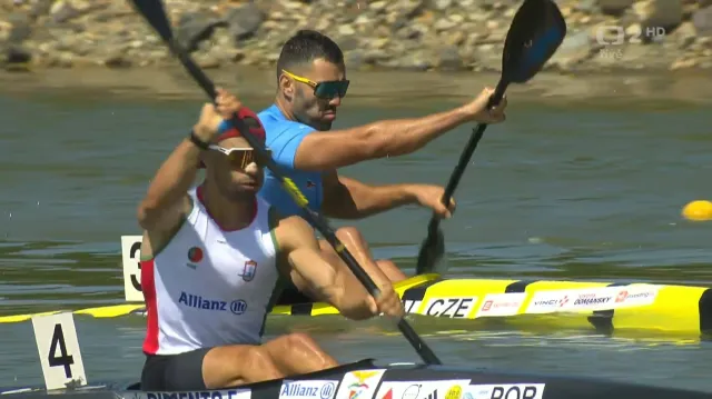 Finále A Josefa Dostála (K1 na 1000 metrů) s ohlasem