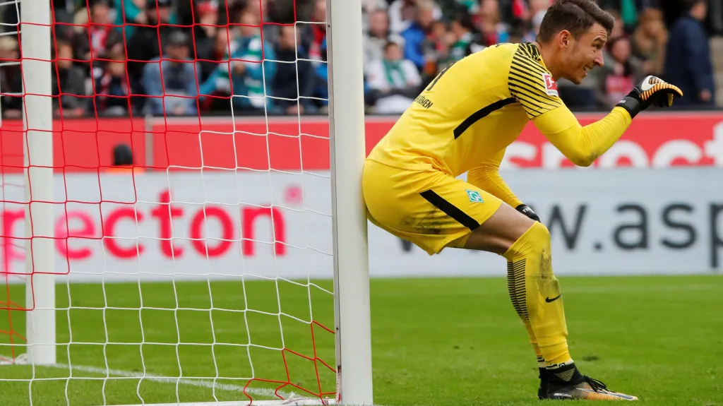 Jiří Pavlenka v dresu Brém