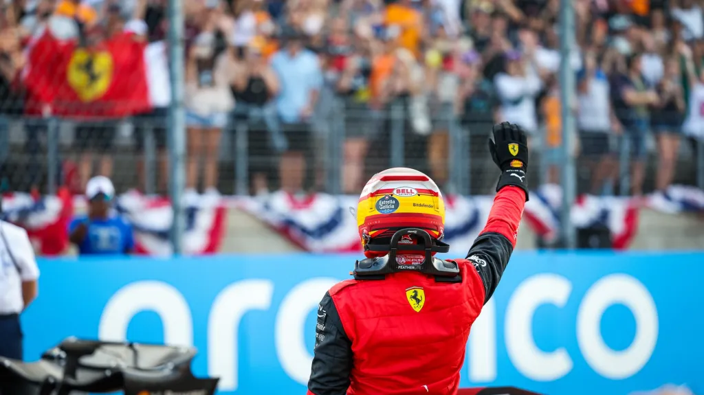 Carlon Sainz vyhrál kvalifikaci na Velkou cenu USA