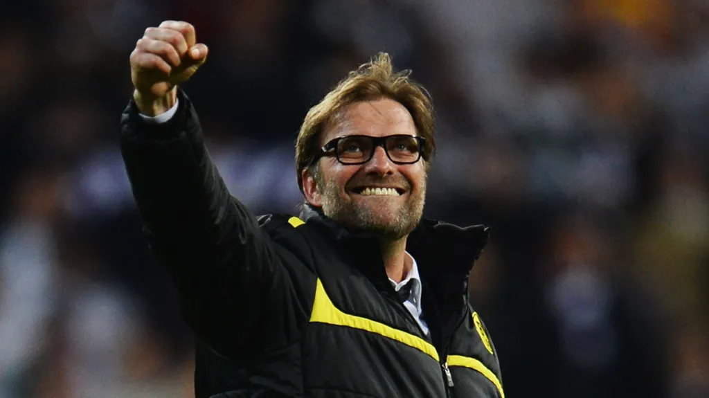 Trenér Dortmundu Jürgen Klopp