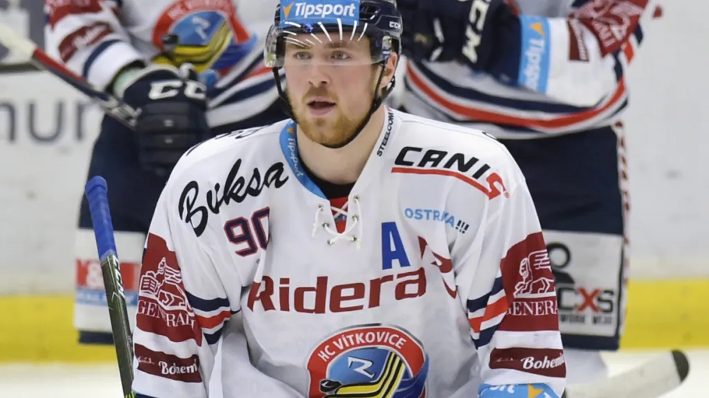 Vítkovický útočník Jakub Lev