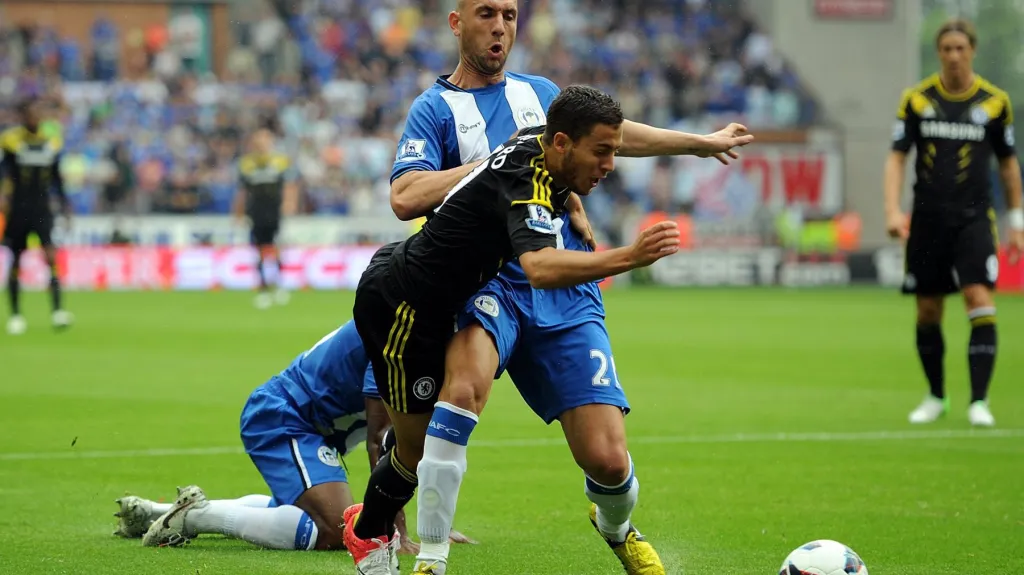 Eden Hazard a Ivan Ramis