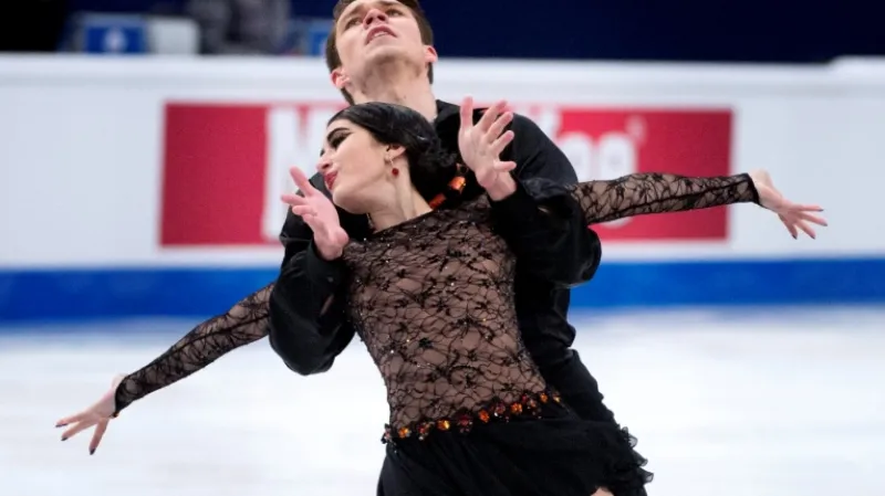 Cortney Mansourová s Michal Češka