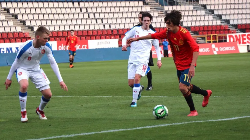 Utkání Česko "17" - Španělsko "17"