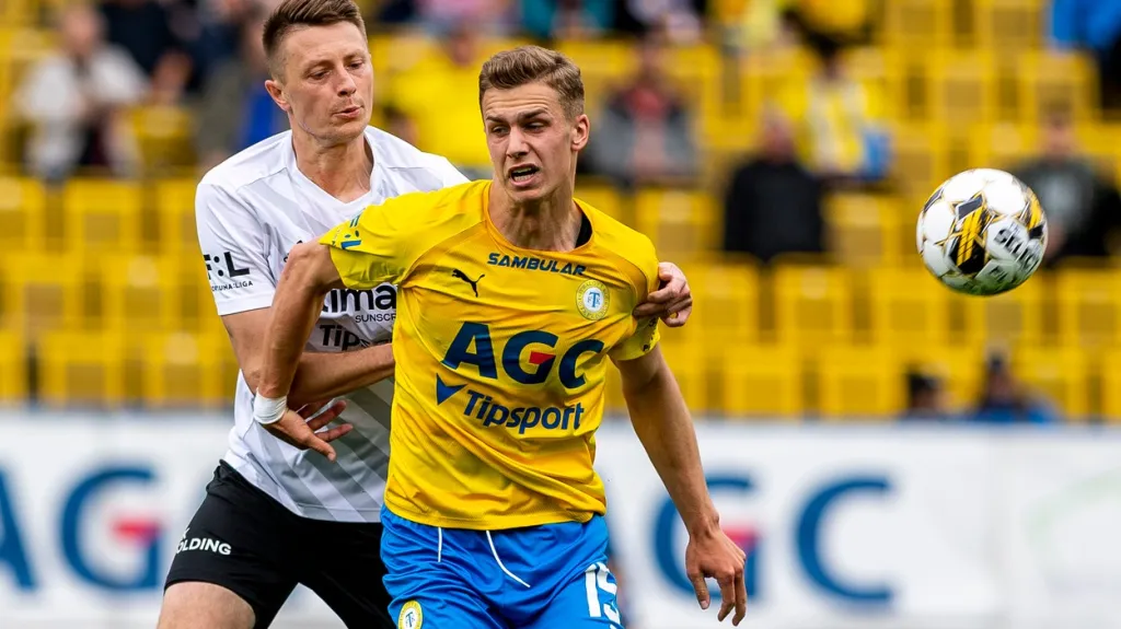 Teplice - Zlín, Dominik Simerský a Daniel Fila