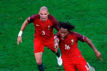 Renato Sanches a Pepe