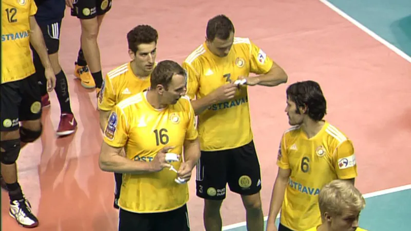 Sestřih volejbalového utkání Příbram - Ostrava