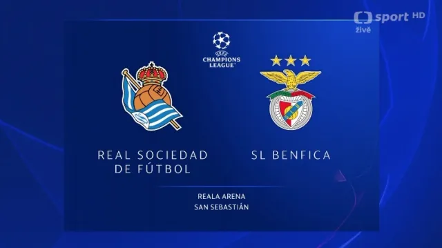 Sestřih utkání San Sebastian – Benfica Lisabon