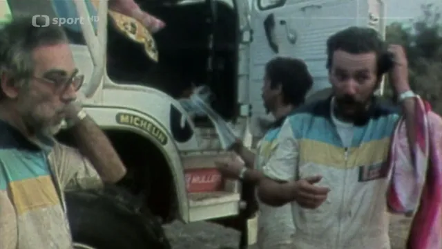 Z historie Dakaru. Jiří Moskal a první český start