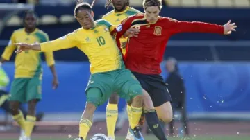 Utkání Španělsko - JAR