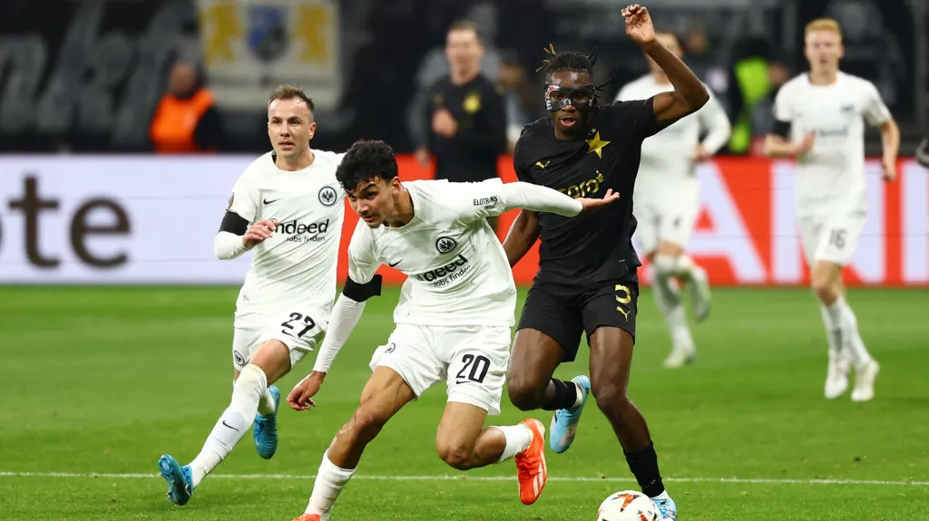Utkání Frankfurt – Slavia