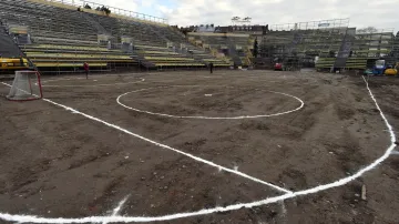 Pohled z budoucí plochy