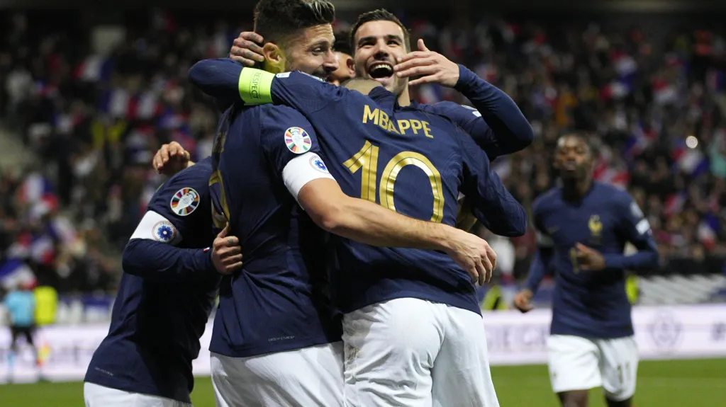 Radost fotbalistů Francie