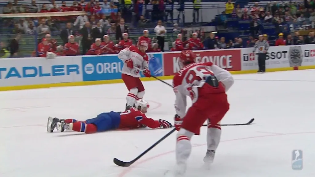 Gól v utkání Dánsko - Norsko: Jakobsen - 4:1 (52. min.)