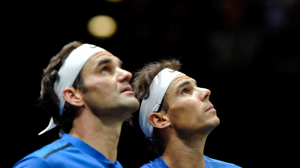 Roger Federer a Rafael Nadal