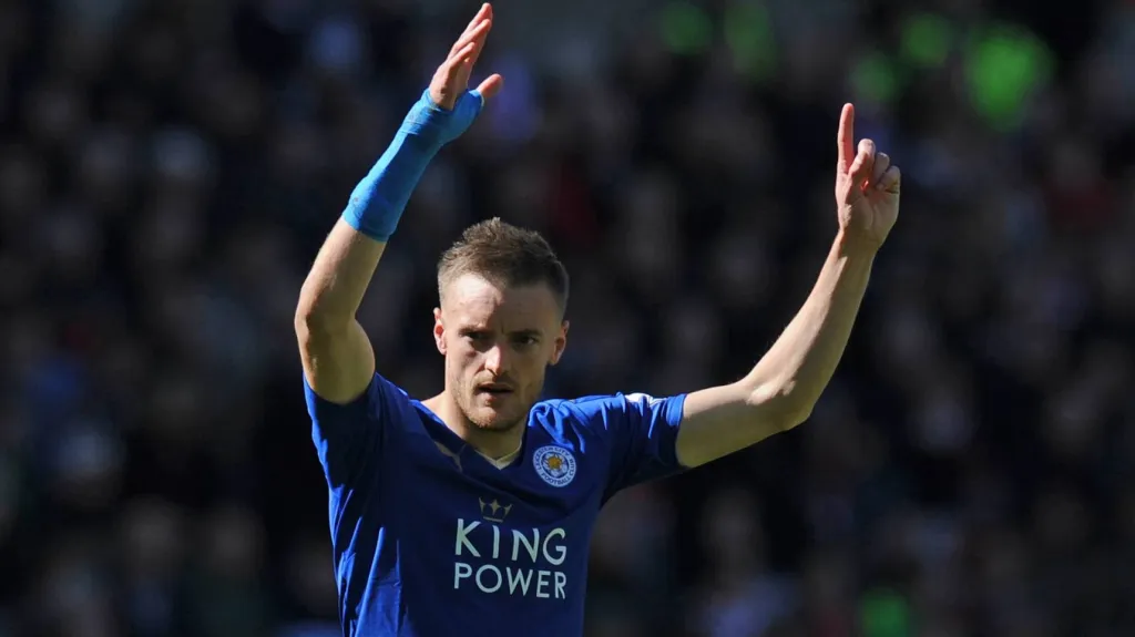 Útočník Leicesteru Jamie Vardy