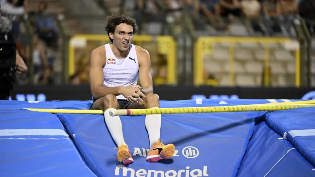 Armand Duplantis po porážce v Bruselu