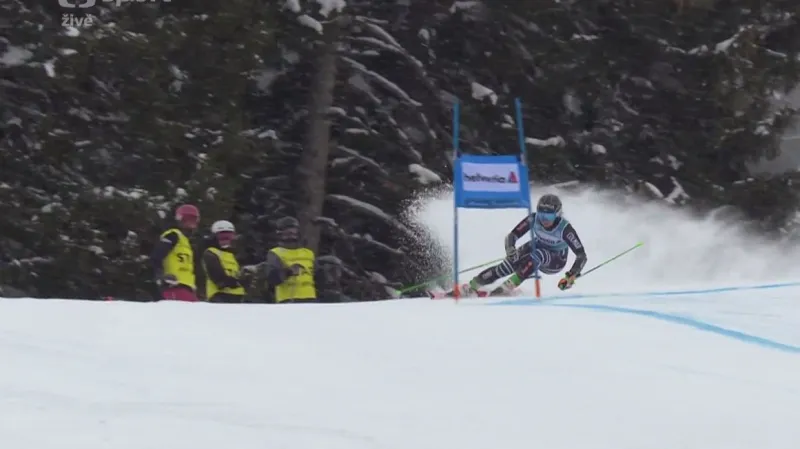 Dramatické vyvrcholení 2. kola obřího slalomu SP v Lenzerheide