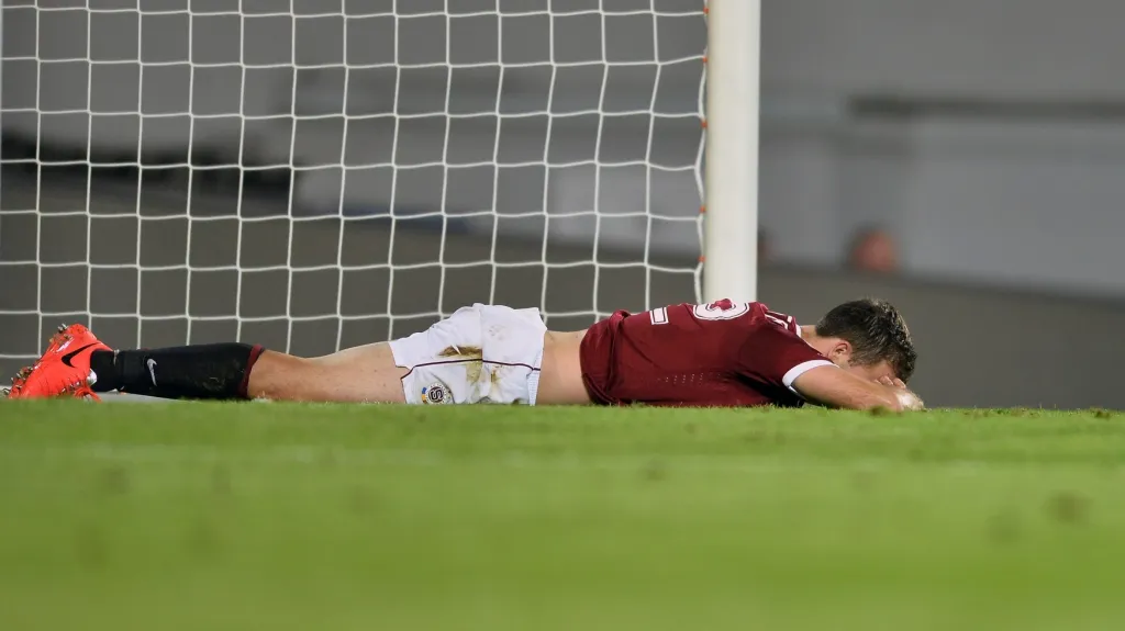 Zklamaný Josef Hušbauer ze Sparty