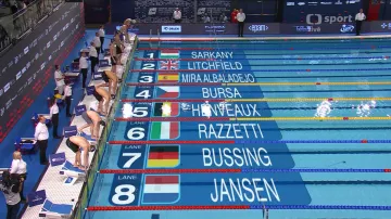 Finále polohového závodu na 400 metrů s Jakubem Bursou