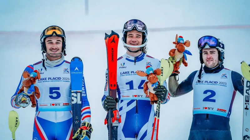 Zabystřan získal na zimní univerziádě tři zlata