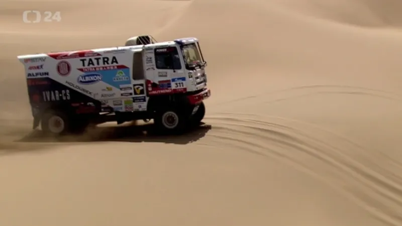 Kolomý si v poušti Gobi pohoršil