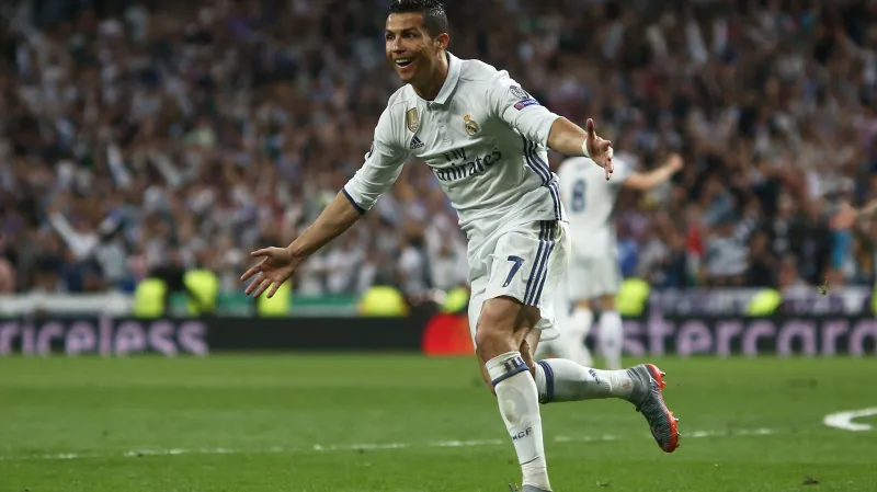 Cristiano Ronaldo se raduje z gólu