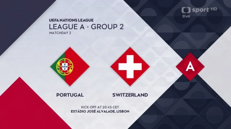 Sestřih utkání Portugalsko - Švýcarsko