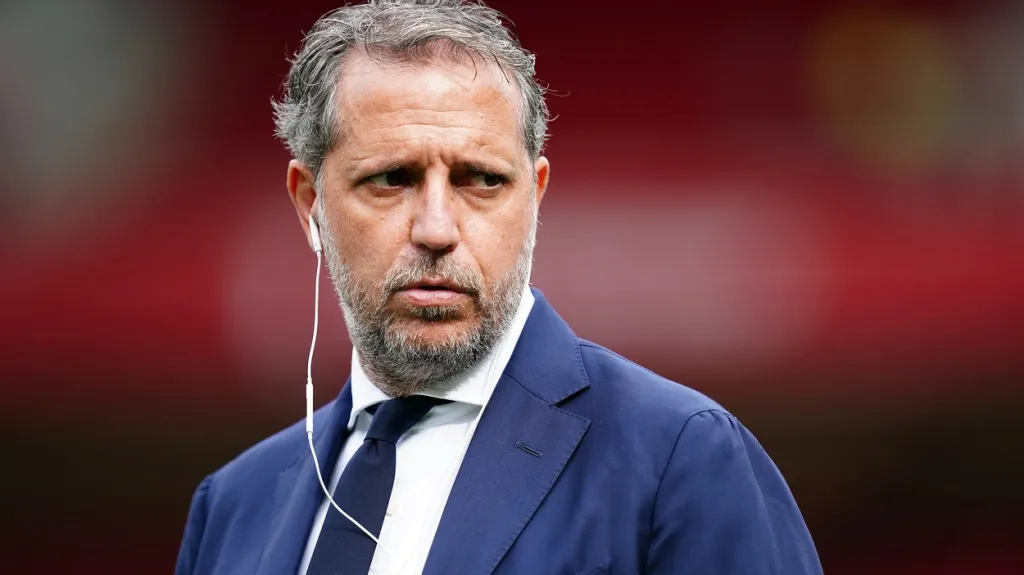 Bývalý sportovní ředitel Tottenhamu Hotspur Fabio Paratici