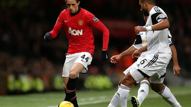 Adnan Januzaj v utkání proti Swansea