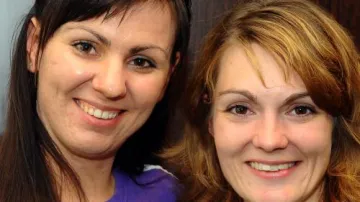 Lenka Marušková a Kateřina Emmons