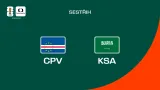 Sestřih utkání Kapverdy – Saúdská Arábie