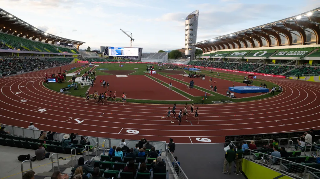 Hayward Field v Eugene –⁠ dějiště MS v atletice