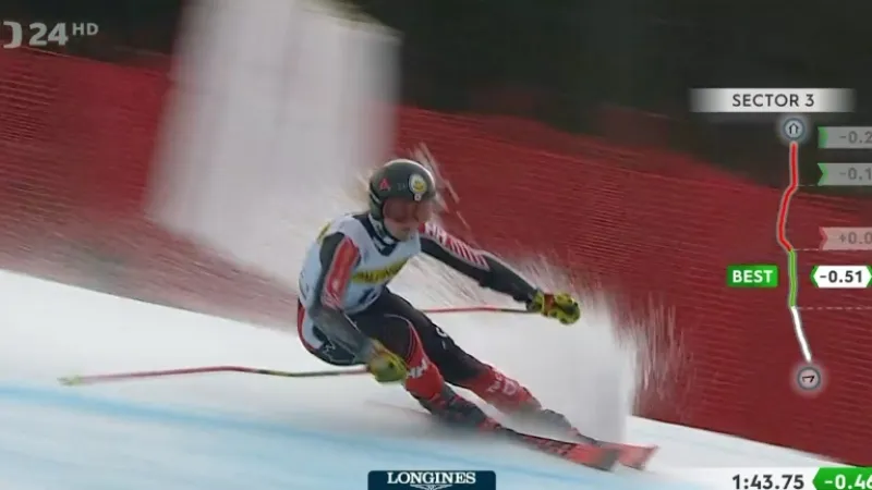 Obří slalomy ovládli Grenierová a Odermatt